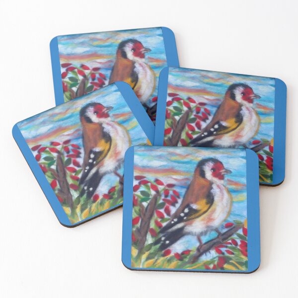 Item preview, goldfinch garden bird designed and sold by FLEURDELAINE04.