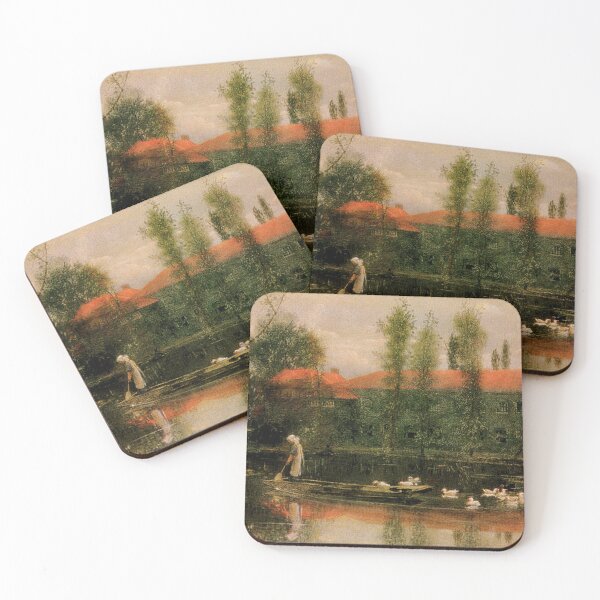 Item preview, William Morris- The Pond at Merton Abbey designed and sold by tomorrowsart.