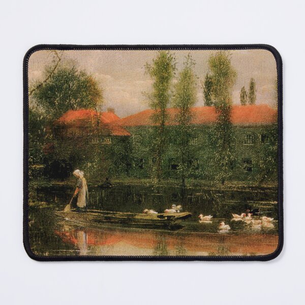 Item preview, William Morris- The Pond at Merton Abbey designed and sold by tomorrowsart.