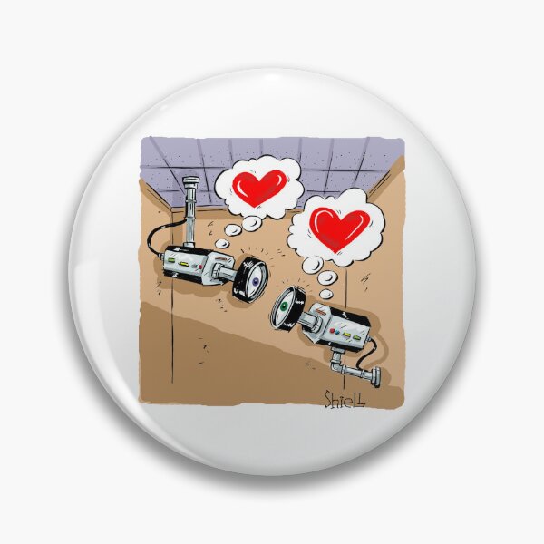 Item preview, Happy Valentines CCTV cameras. A funny gift for Valentines. designed and sold by wanderingmelon.