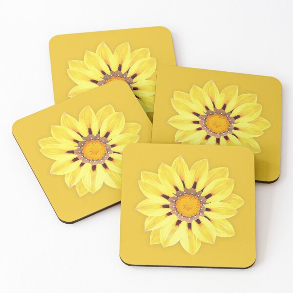 Item preview, African Daisy / Gazania Mustard Yellow designed and sold by Marymarice.