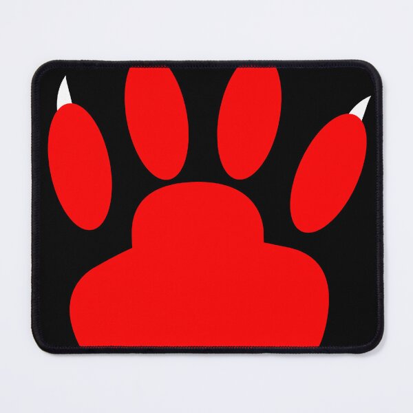 Item preview, Red Claw (Sweet Animal Paw Logo) designed and sold by LEOEXPRESS.