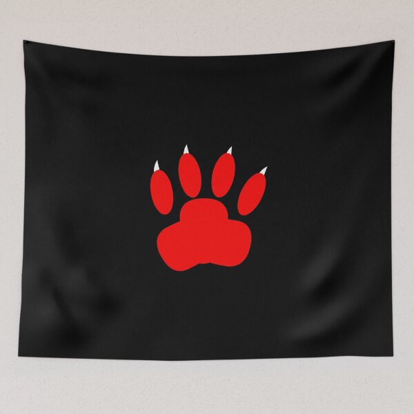 Item preview, Red Claw (Sweet Animal Paw Logo) designed and sold by LEOEXPRESS.