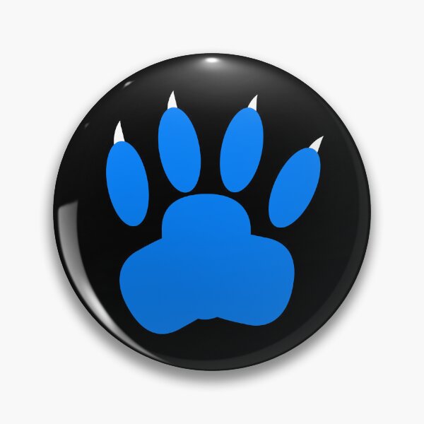 Item preview, Blue Claw (Sweet Animal Paw Logo) designed and sold by LEOEXPRESS.