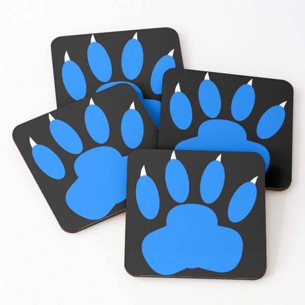 Item preview, Blue Claw (Sweet Animal Paw Logo) designed and sold by LEOEXPRESS.