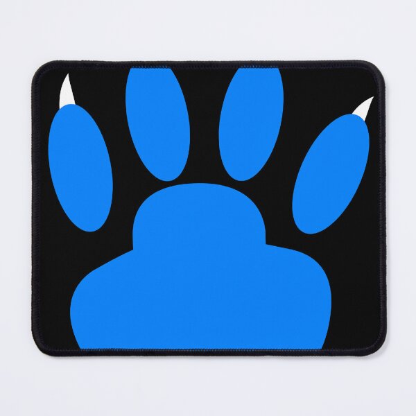 Item preview, Blue Claw (Sweet Animal Paw Logo) designed and sold by LEOEXPRESS.