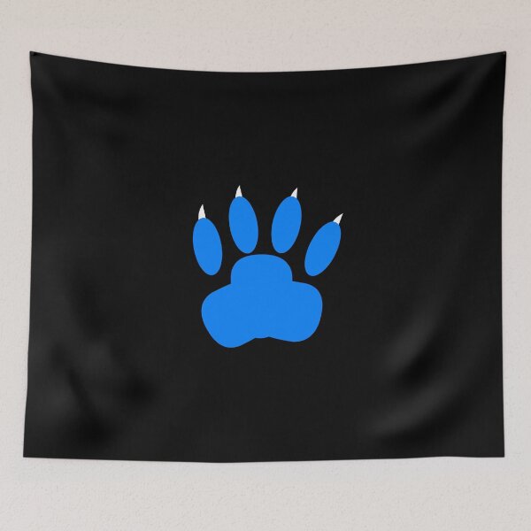 Item preview, Blue Claw (Sweet Animal Paw Logo) designed and sold by LEOEXPRESS.