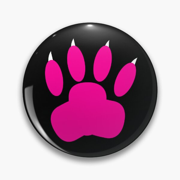 Item preview, Pink Claw (Sweet Animal Paw Logo) designed and sold by LEOEXPRESS.
