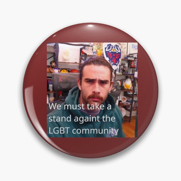 Item preview, Hasanabi the LGBT FOE designed and sold by ThetaGang.