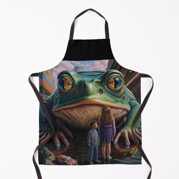 Item preview, A giant frog and her friends designed and sold by Paintograma.