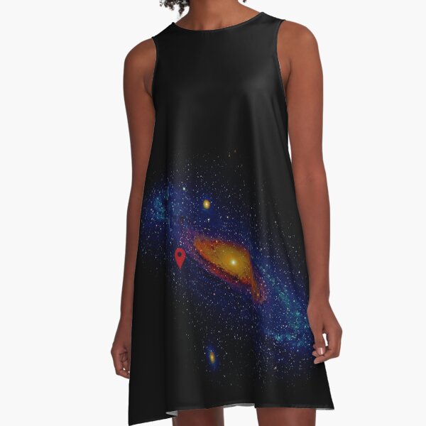 Meanwhile, somewhere in the Universe... A-Line Dress