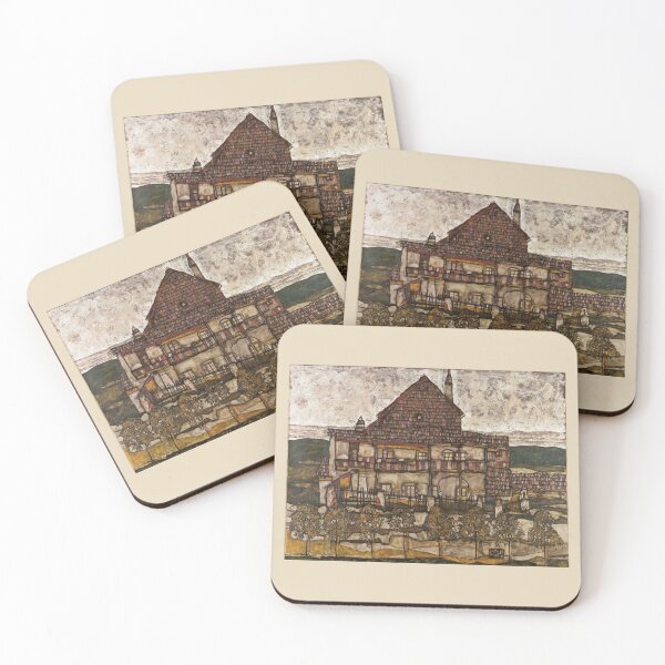 Item preview, Egon Schiele House with Shingle Roof (Old House II)  designed and sold by TeeARTHY.