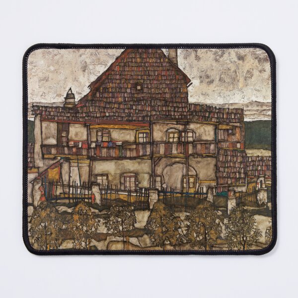 Item preview, Egon Schiele House with Shingle Roof (Old House II) designed and sold by TeeARTHY.