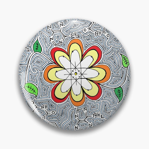 Item preview, Atom Flower in Color designed and sold by Astrid Manuel.