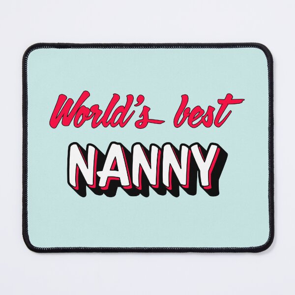 Item preview, Worlds Best Nanny designed and sold by DenverTees.
