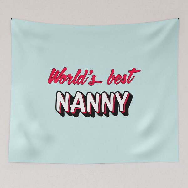 Item preview, Worlds Best Nanny designed and sold by DenverTees.