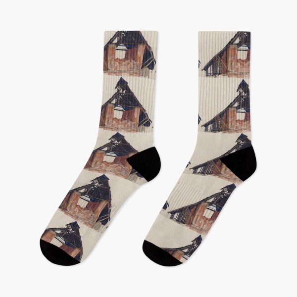 Item preview, Egon Schiele Old Gable (1913) designed and sold by TeeARTHY.