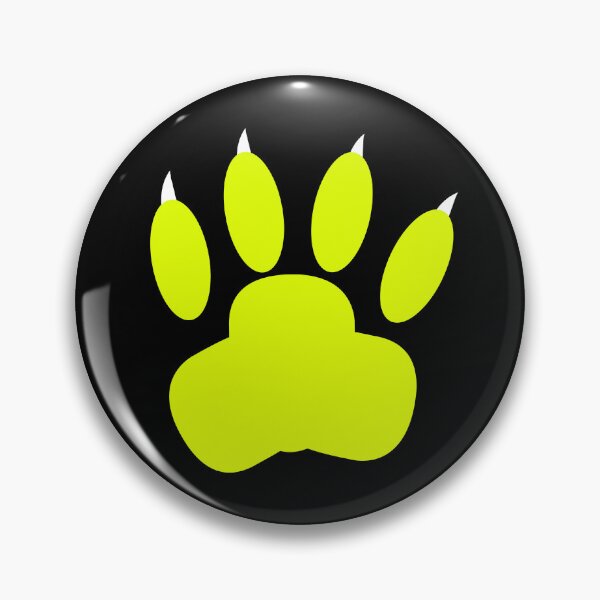Item preview, Yellow Claw (Sweet Animal Paw Logo) designed and sold by LEOEXPRESS.