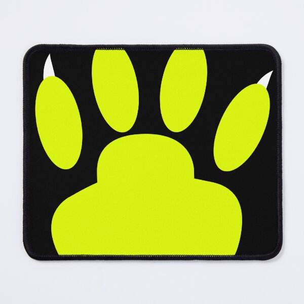 Item preview, Yellow Claw (Sweet Animal Paw Logo) designed and sold by LEOEXPRESS.