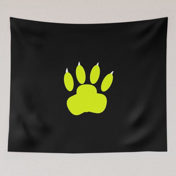 Item preview, Yellow Claw (Sweet Animal Paw Logo) designed and sold by LEOEXPRESS.
