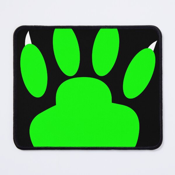Item preview, Green Claw (Sweet Animal Paw Logo) designed and sold by LEOEXPRESS.