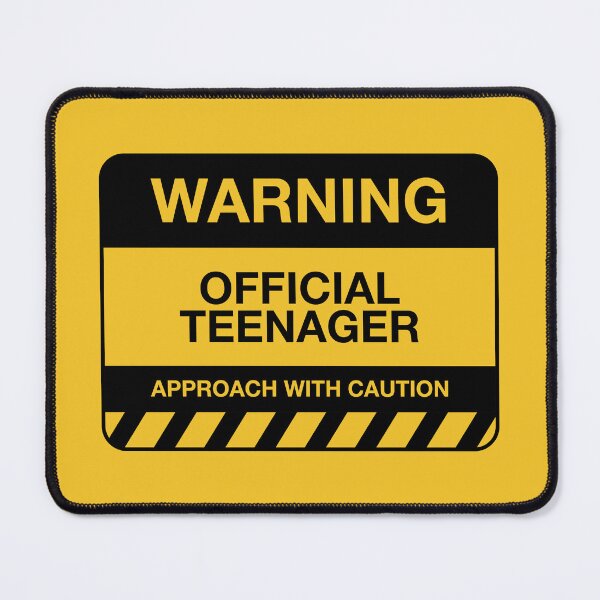 Item preview, Warning Official Teenager designed and sold by gnsdesign.