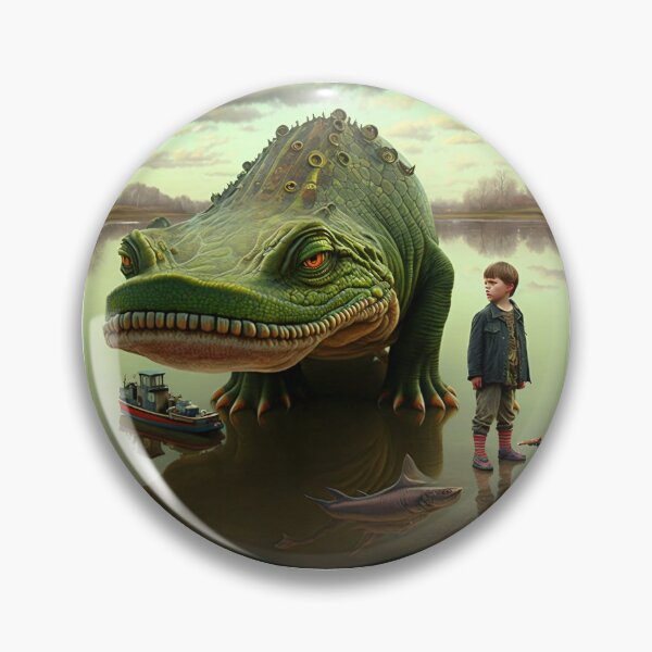 Item preview, A giant Lizard and a friend designed and sold by Paintograma.