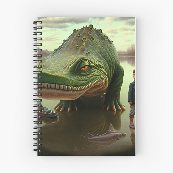 Item preview, A giant Lizard and a friend designed and sold by Paintograma.