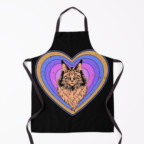 Item preview, Valentine’s Day Cat Vintage Retro Heart designed and sold by AnimalsSpace.