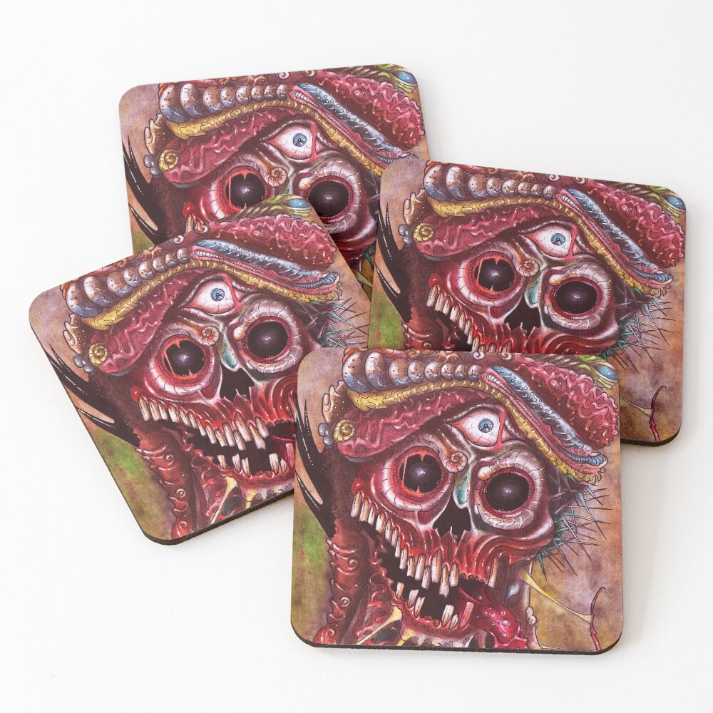 Item preview, Coasters (Set of 4) designed and sold by Robcreaturee.