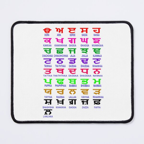 Item preview, Punjabi Alphabets designed and sold by HediaBoutique.