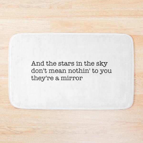 Item preview, The stars in the sky dont mean nothing to you (black) designed and sold by didijuca.