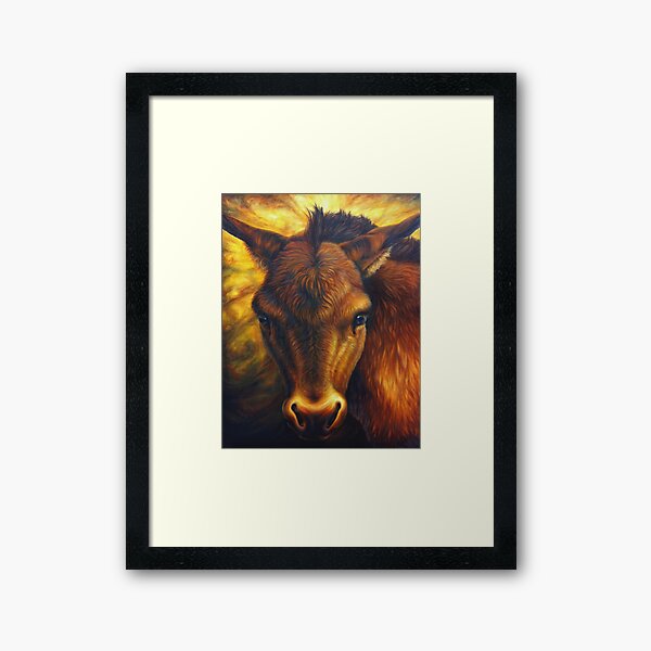 Strained Framed Art Print
