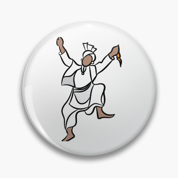Item preview, Punjabi dancer   designed and sold by HediaBoutique.