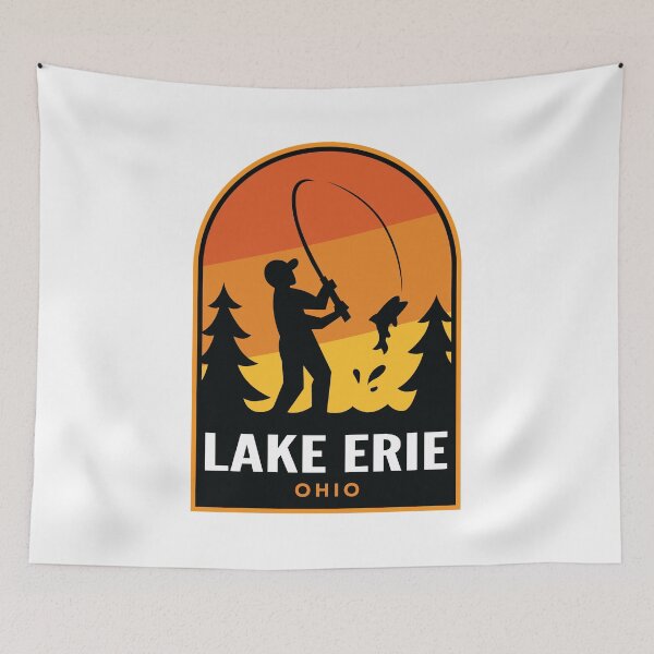 Item preview, Lake Erie Ohio Fishing designed and sold by HalpinDesign.