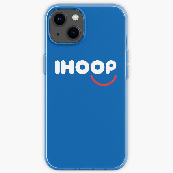 Cas de téléphone bleu d'IHOOP Coque souple iPhone
