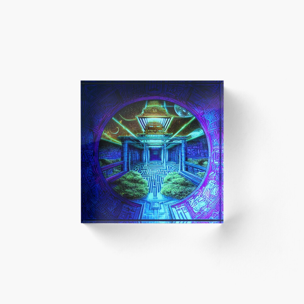 Vista previa del artículo con la obra «Bloque acrílico», diseñado y vendido por starlightmoon.