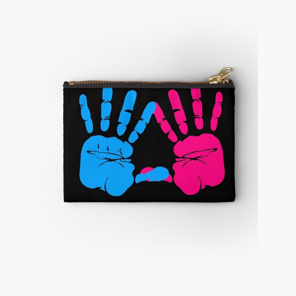 Item preview, Tri Delta Hands pink and blue designed and sold by mu-art.