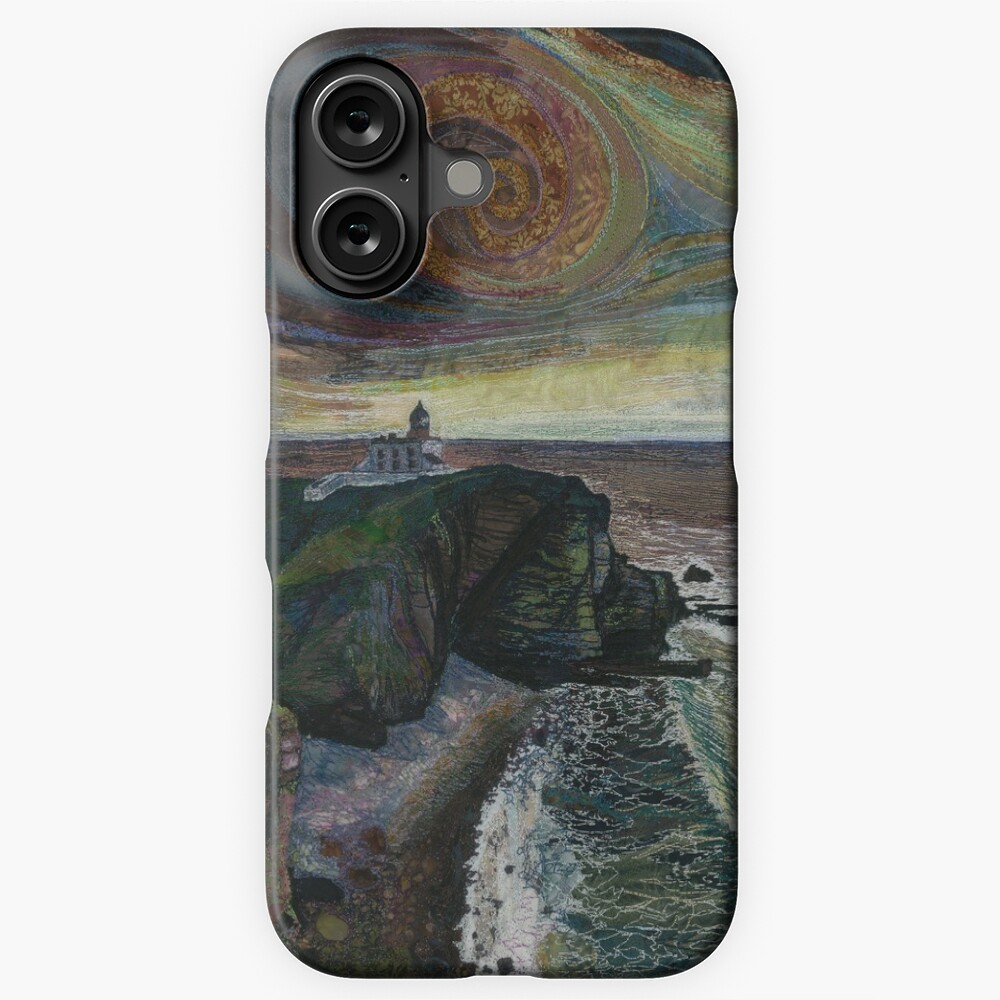 Aperçu de l'œuvre Coque rigide iPhone créée et vendue par RWTextileArt.