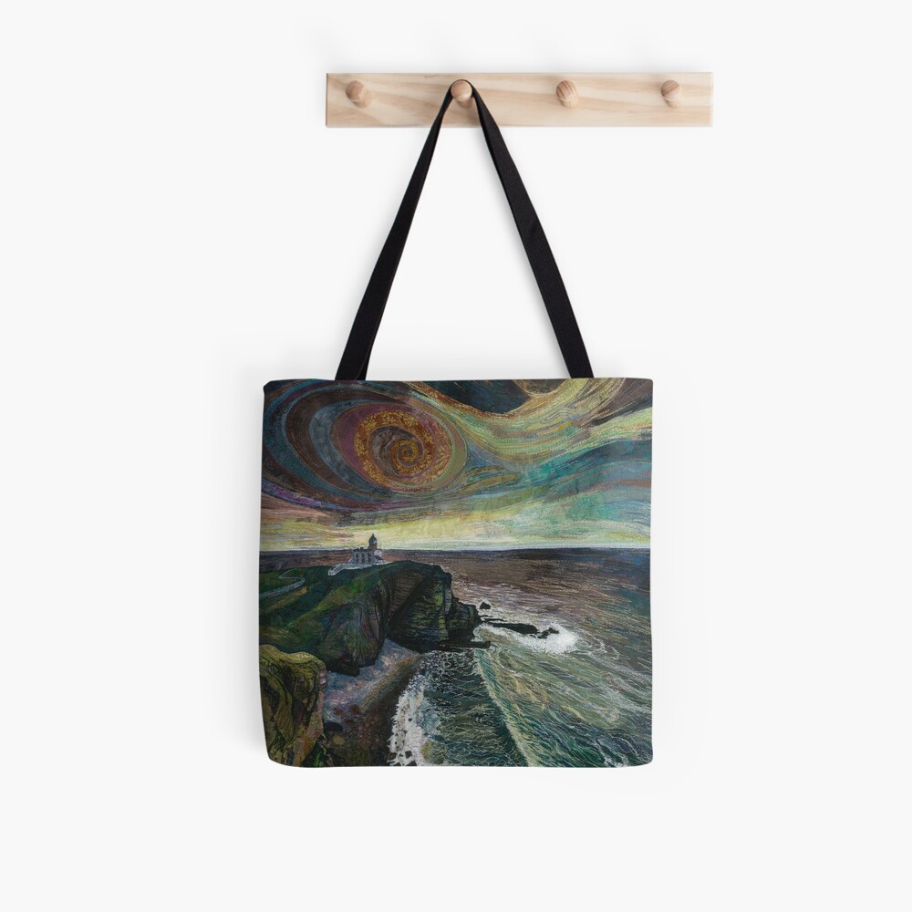 Aperçu de l'œuvre Tote bag doublé créée et vendue par RWTextileArt.