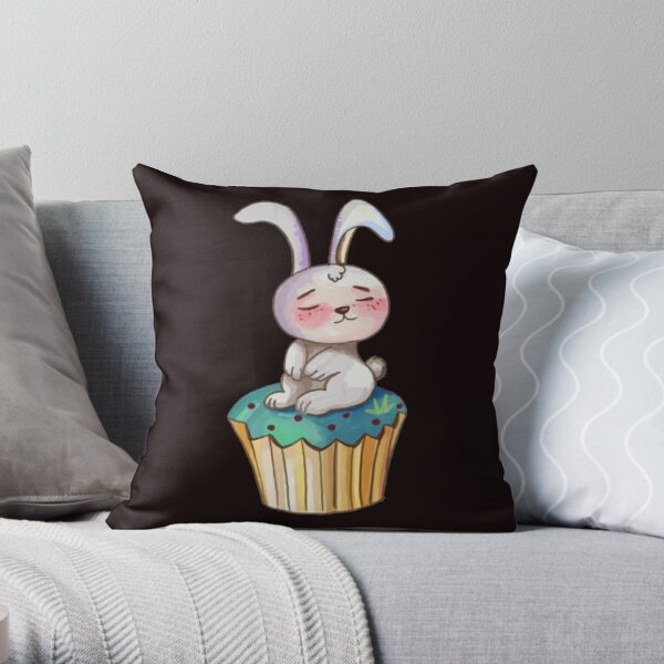 Sunny Bunnies Pillows & Cushions for Sale