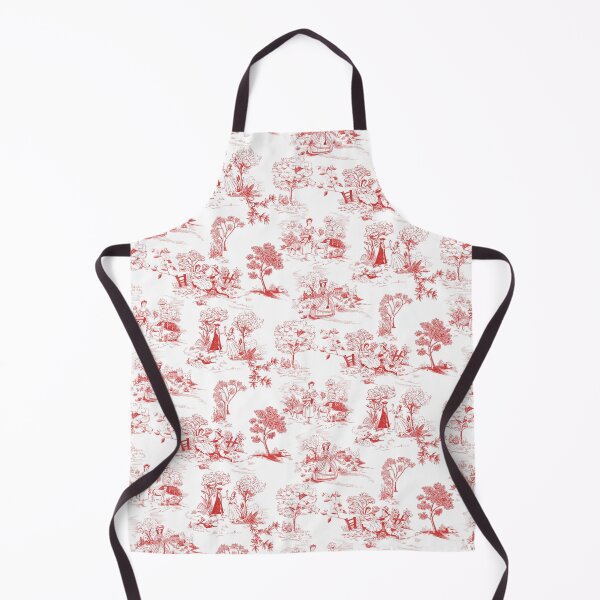 Item preview, Toile de Jouy - Bastien Bastienne Orange designed and sold by LettresandCo.