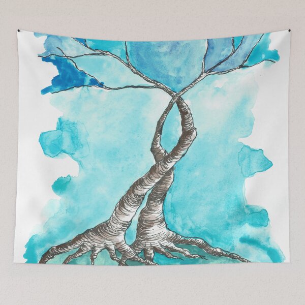 Item preview, Entwined Trees designed and sold by Emily Page Art.
