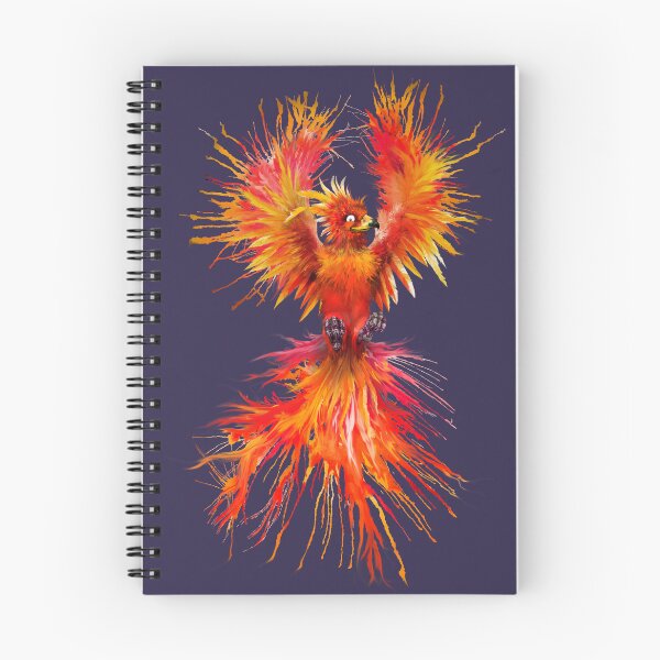 Item preview, Rising from the Ashes | Cartoon Phoenix  designed and sold by Snootrac.