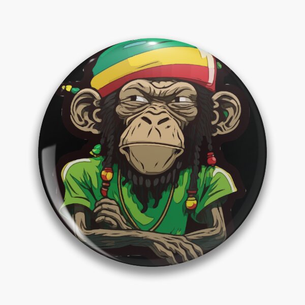 Artikelvorschau, Rasta-Schimpanse Rastafari-Schimpanse entworfen und verkauft von theAcollection.