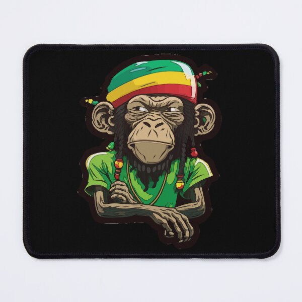 Item preview, Rasta Chimp Rastafarian Chimpanzee designed and sold by theAcollection.