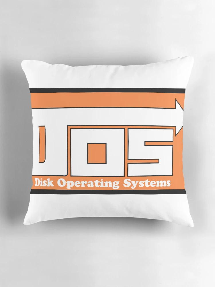Thumbnail 3 of 4, Pillow, DOS - Disk Operating Systems designed and sold by MetaPop.