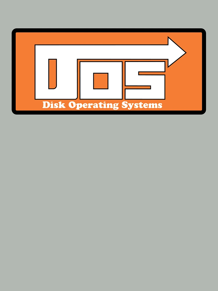 Thumbnail 4 of 4, Boxy T-Shirt, DOS - Disk Operating Systems designed and sold by MetaPop.