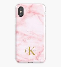 Pink Marble CK case iPhone Case