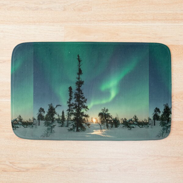 Item preview, BEAUTIFUL GREEN NORTHERN LIGHTS designed and sold by MJ96-PRO.